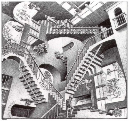 MC Escher Relativity